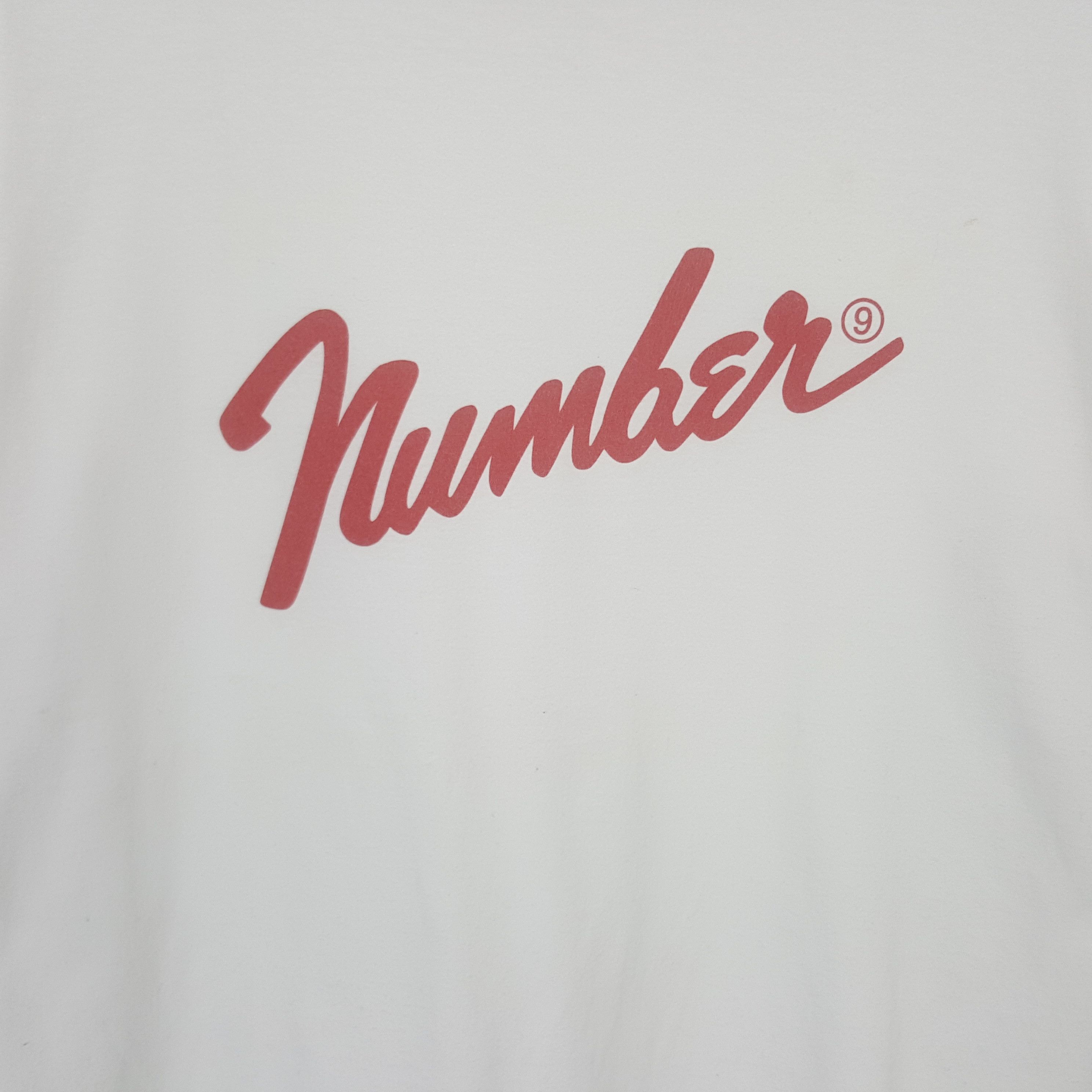 Number (N)ine Vintage Number Nine Spell Out Tshirt Size US M / EU 48-50 / 2 - 2 Thumbnail