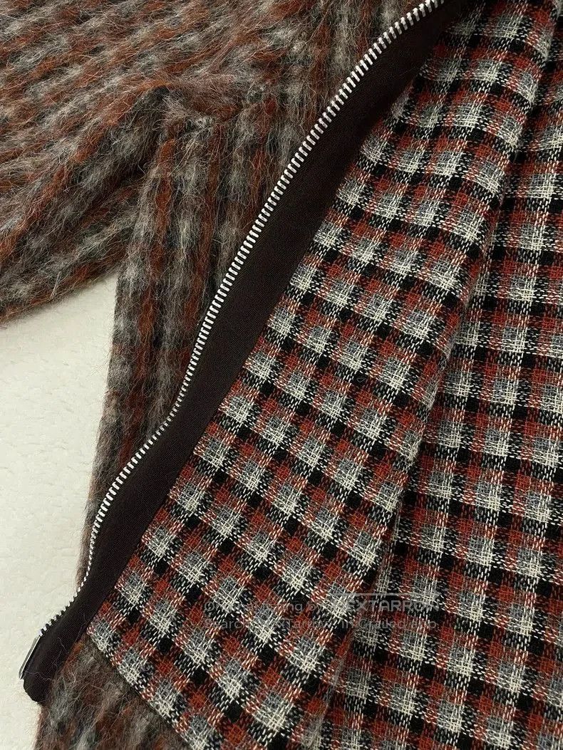 Our Legacy Our Legacy Plaid Mohair Zip Jacket. Size US M / EU 48-50 / 2 - 4 Thumbnail