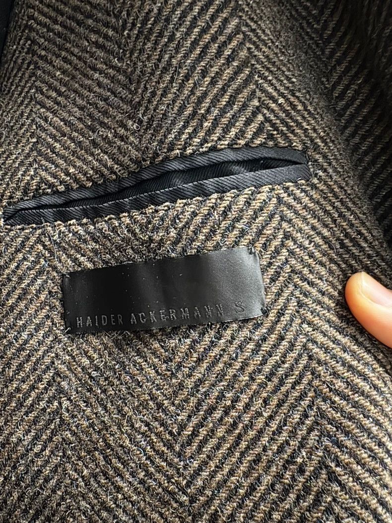 haider ackermann 14AW wool coat