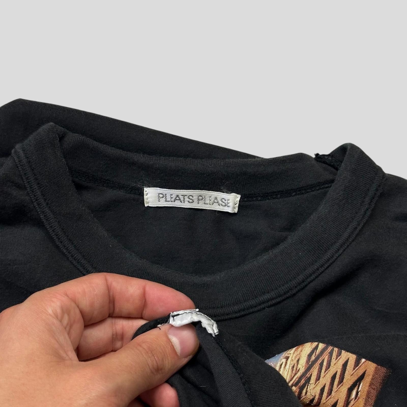 Issey Miyake Issey Miyake Godzilla Pleats Please Poster Graphic T-shirt S Size S / US 4 / IT 40 - 3 Thumbnail