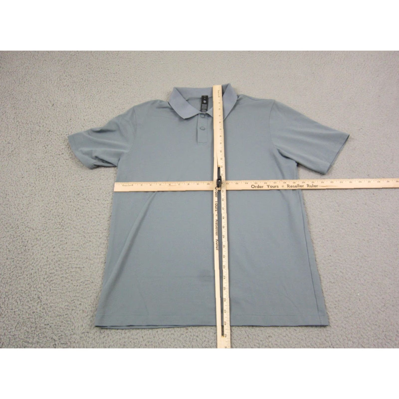 Lululemon Lululemon Polo Shirt Adult M Blue Classic Fit Pique Stretch Mens Athletic Shirt Size US M / EU 48-50 / 2 - 6 Thumbnail