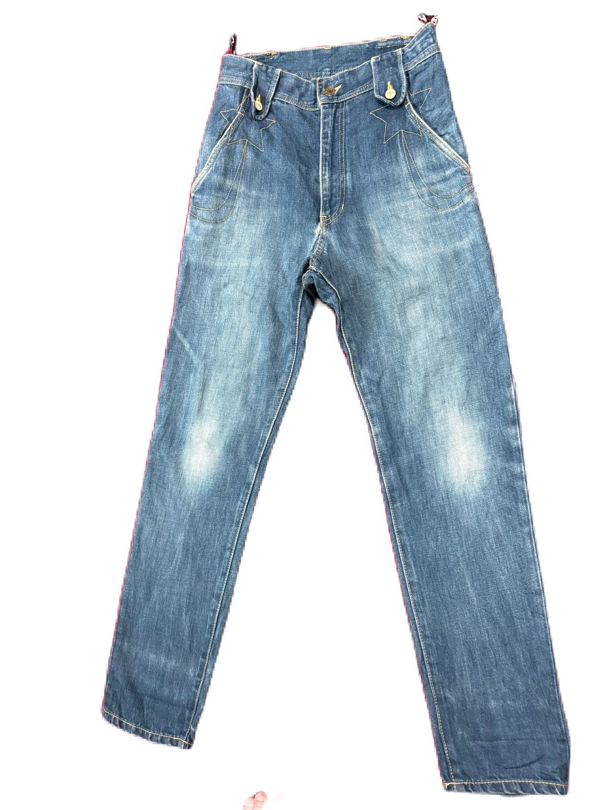 mercibeaucoup RARE Japanese Brand Long Rise Design Star Mercibeaucoup Size US 28 / EU 44 - 3 Thumbnail