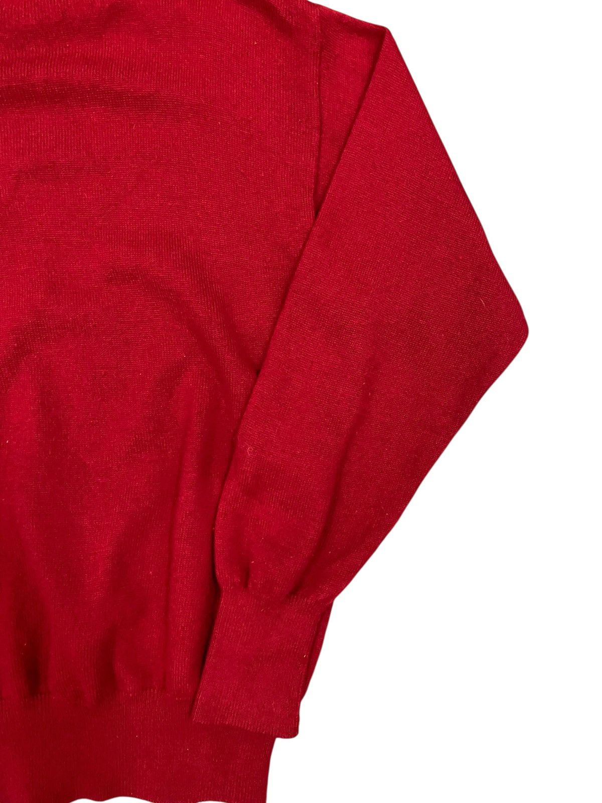 Yves Saint Laurent Vtg Yves Saint Laurent Pour Homme Knitwear Red Size US L / EU 52-54 / 3 - 7 Thumbnail