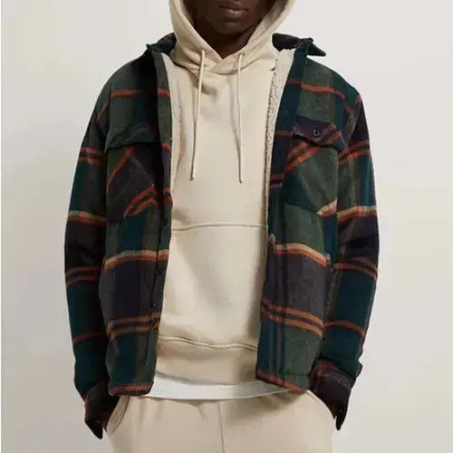 Other Men Autumn Winter Plaid Jacket Size US L / EU 52-54 / 3 - 1 Thumbnail