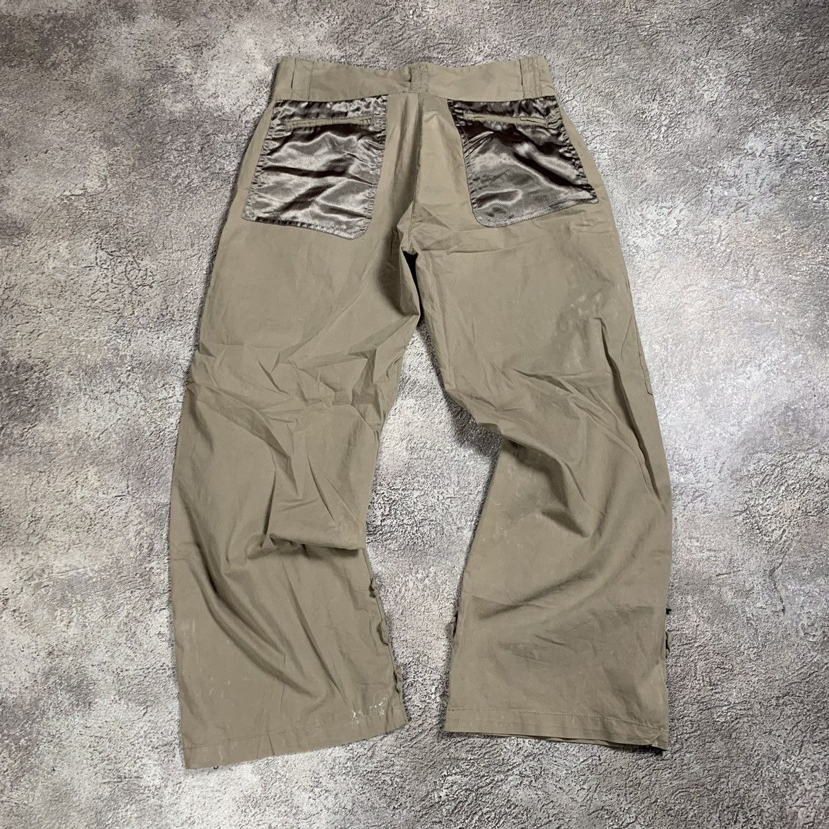 If Six Was Nine VINTAGE CARGO PANTS FLARED HYBRID PARACHUTE SPRING JAPAN 90S Size 29" - 8 Thumbnail
