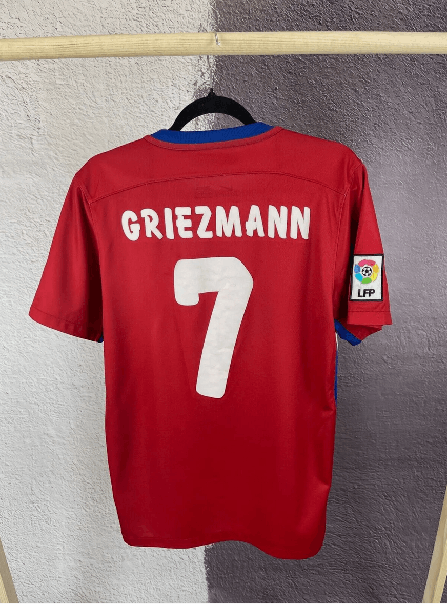 Authentic Atletico Madrid Nike 2015/16 Jersey, Griezmann with La hotsell Liga patch