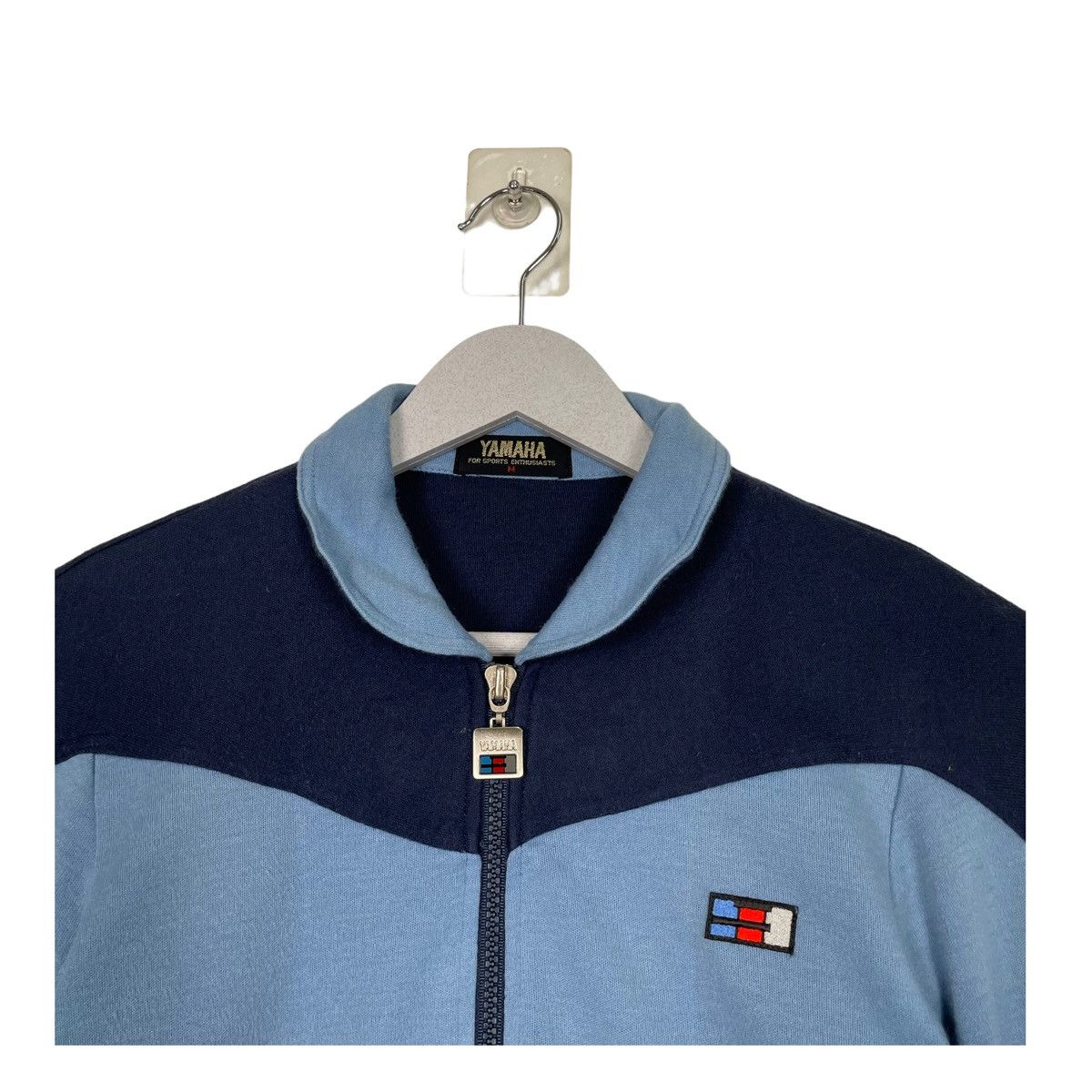 Japanese Brand × Vintage × Yamaha 🔥VTG YAMAHA RACING ZIPPER SWEATER Size US XS / EU 42 / 0 - 6 Thumbnail