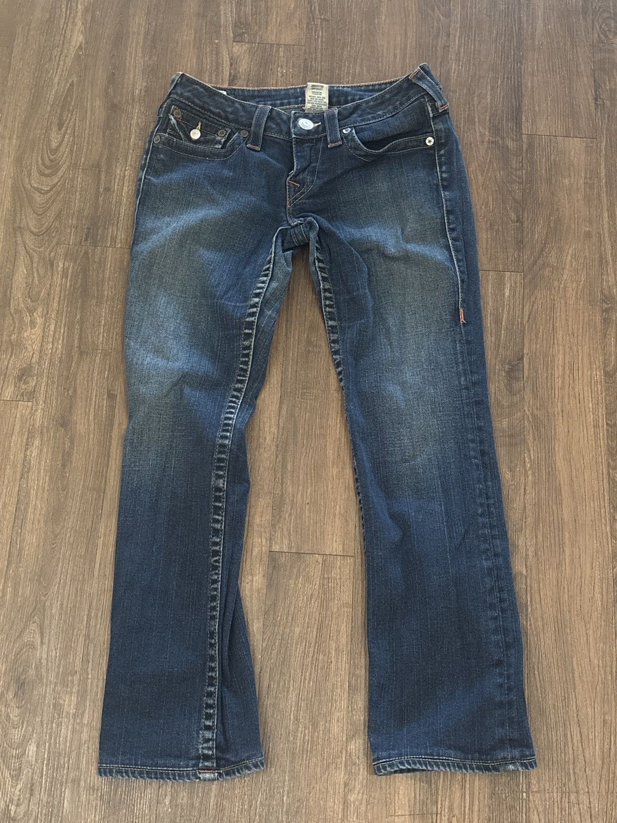 True Religion Low Rise Red Seam True Religion Size 28" / US 6 / IT 42 - 1 Thumbnail