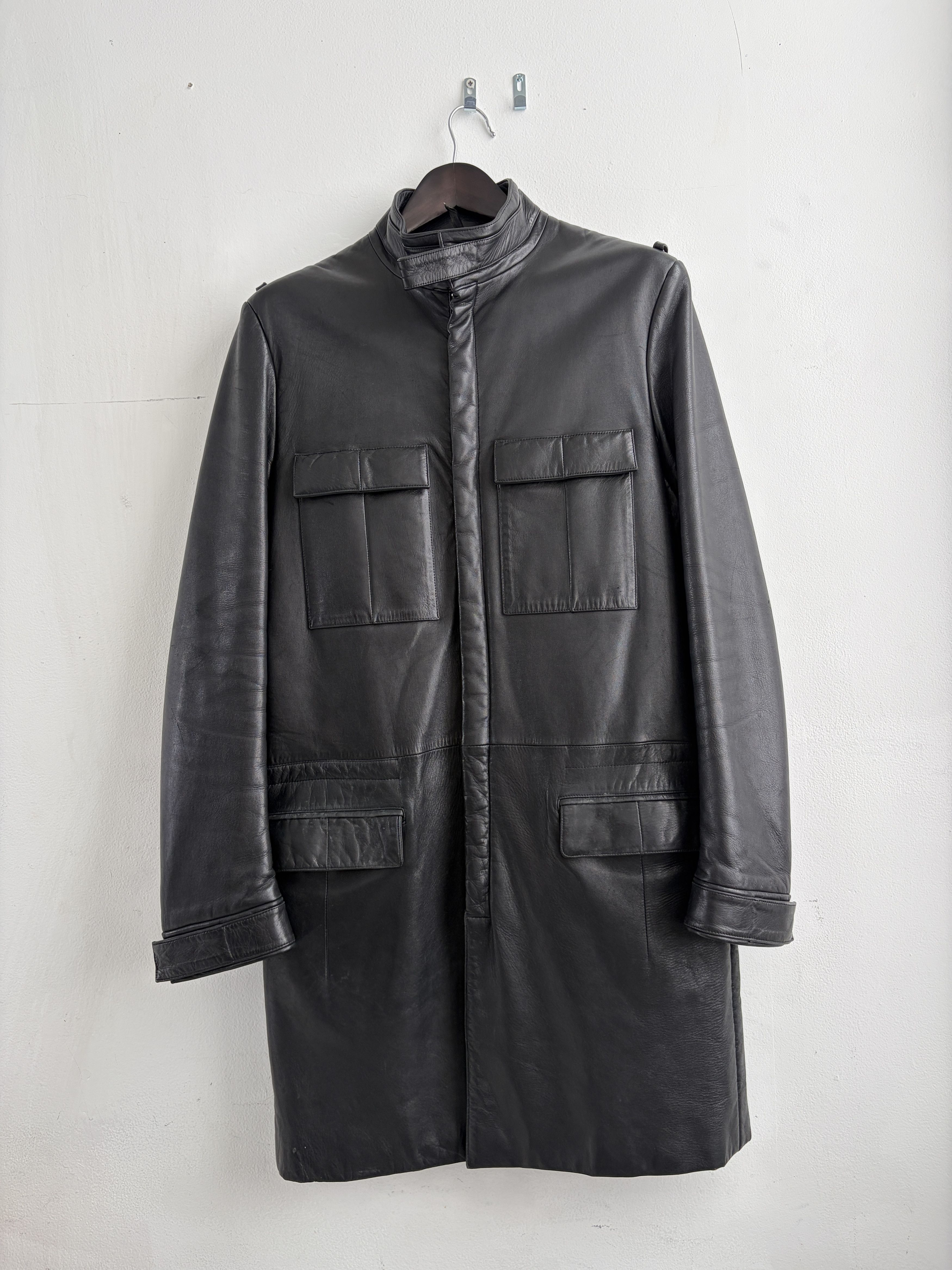 Dior SZ 48 AW06 Dior Homme A2 leather jacket Hedi Slimane era