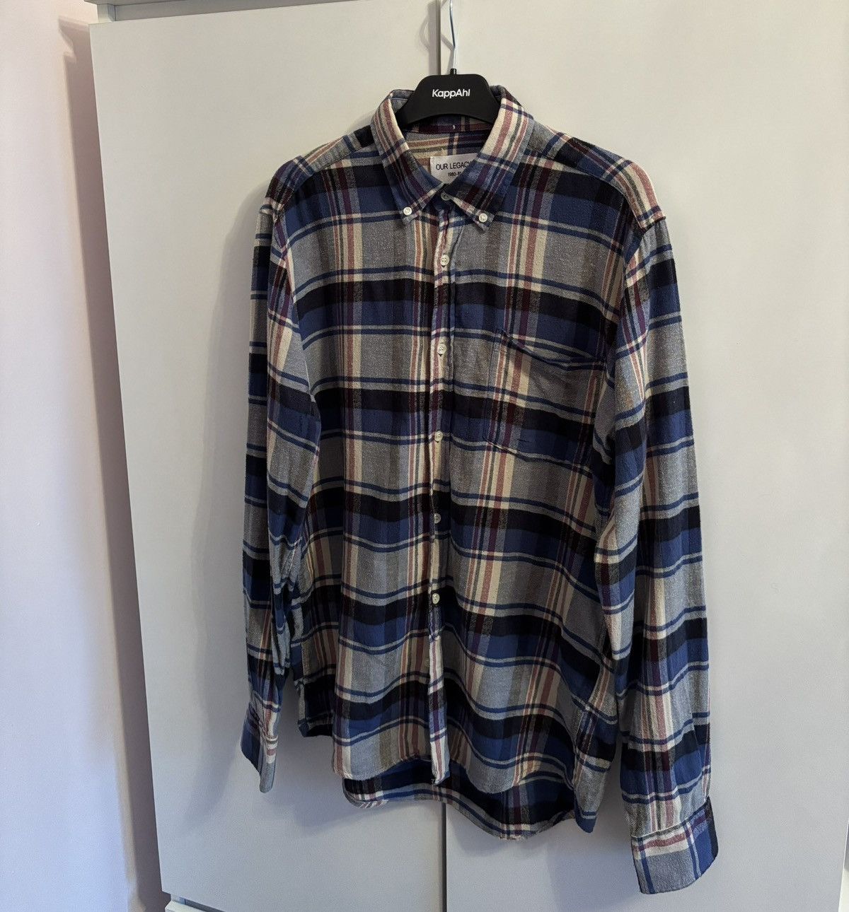 Vintage Our Legacy Shirt Flannel Shirt Button Up