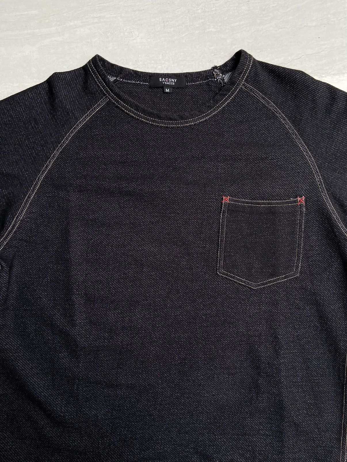 Designer SACSNY Y’SACCS Black T-shirt Size US S / EU 44-46 / 1 - 3 Thumbnail
