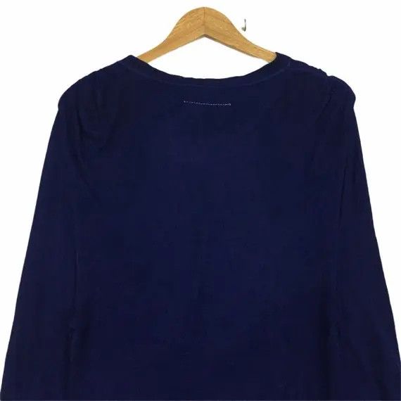 Maison Margiela Maison Martin Margiela Pre MM6 Blue Tee Shirt Made in Italy Size US S / EU 44-46 / 1 - 3 Thumbnail