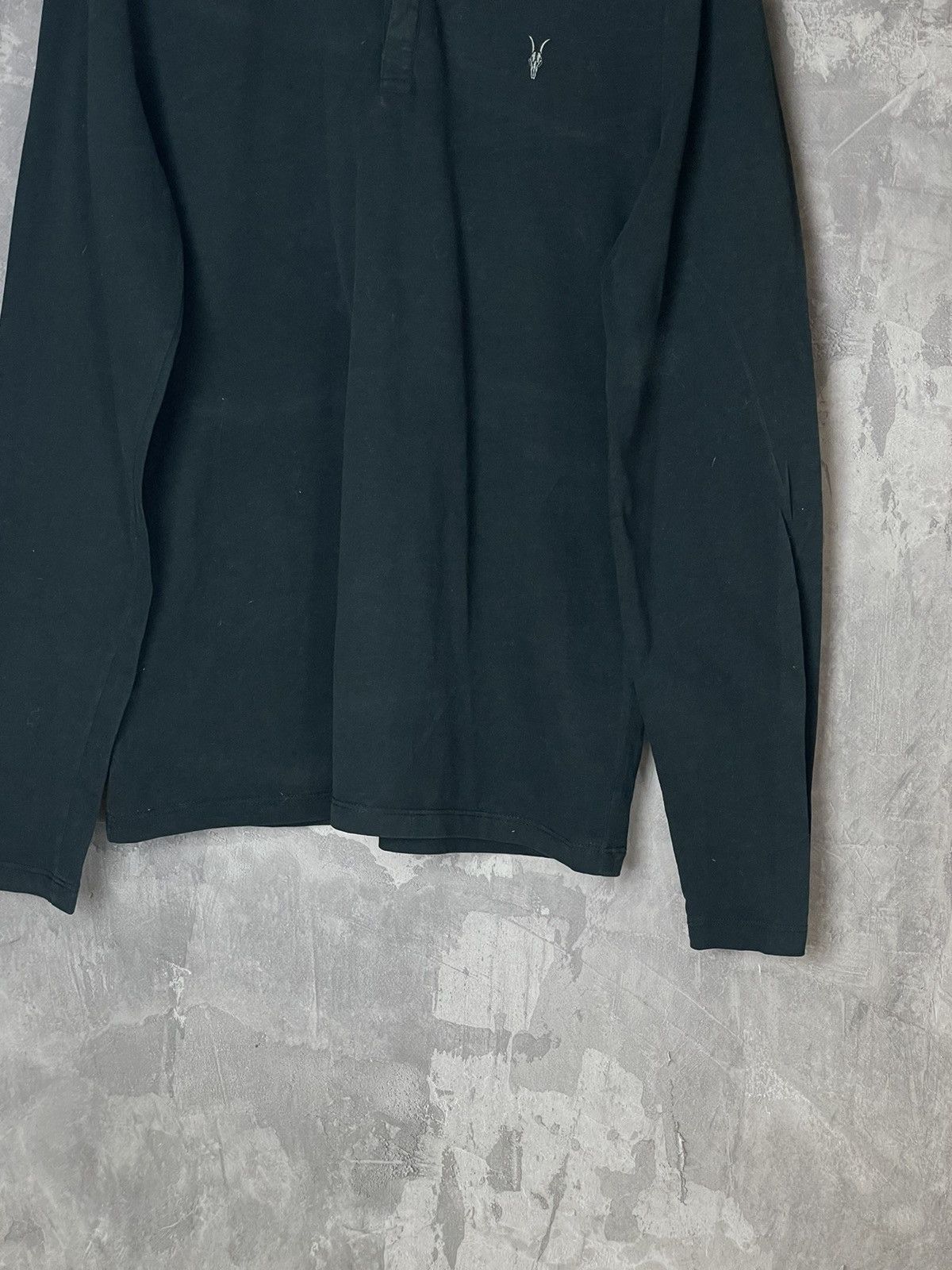 Other All Saints Merino Wool Knitted Long Sleeve Polo Jumper Size US M / EU 48-50 / 2 - 7 Thumbnail