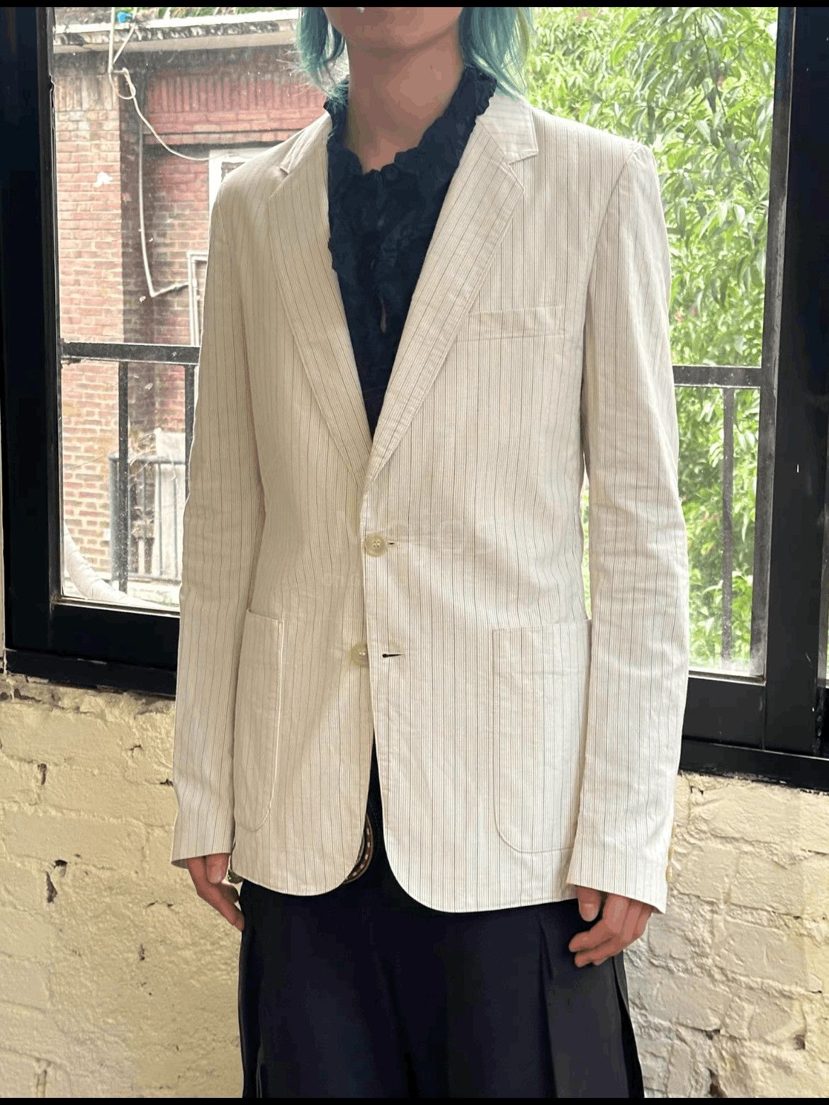 Maison Margiela Maison Martin Margiela 07SS Stripe Jacket-2508 Size US L / EU 52-54 / 3 - 7 Thumbnail