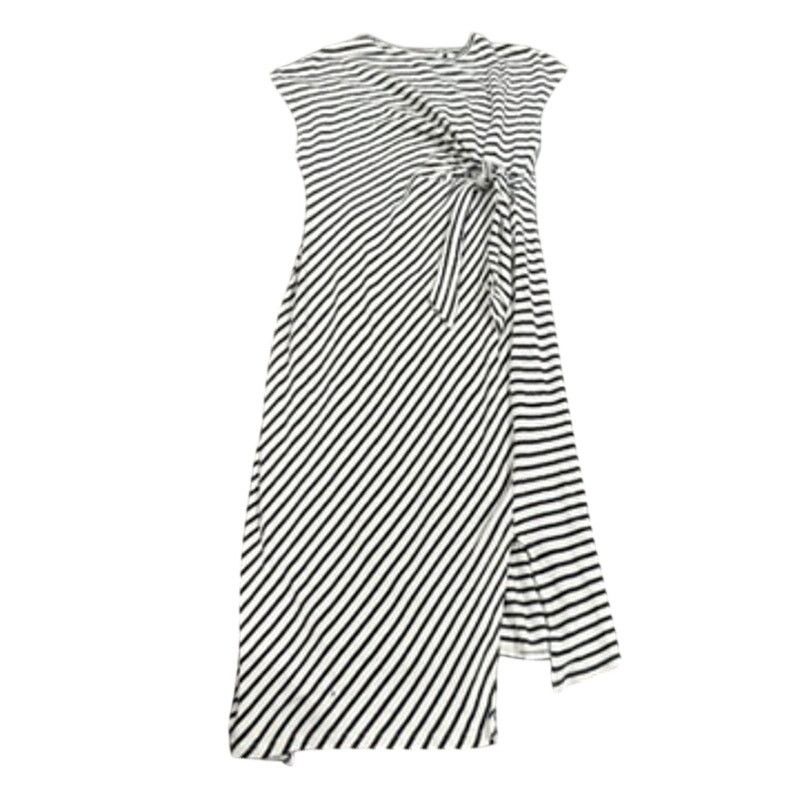 Apiece Apart Apiece Apart Vanina Dress in Cream/Blue, Size L Size L / US 10 / IT 46 - 4 Thumbnail
