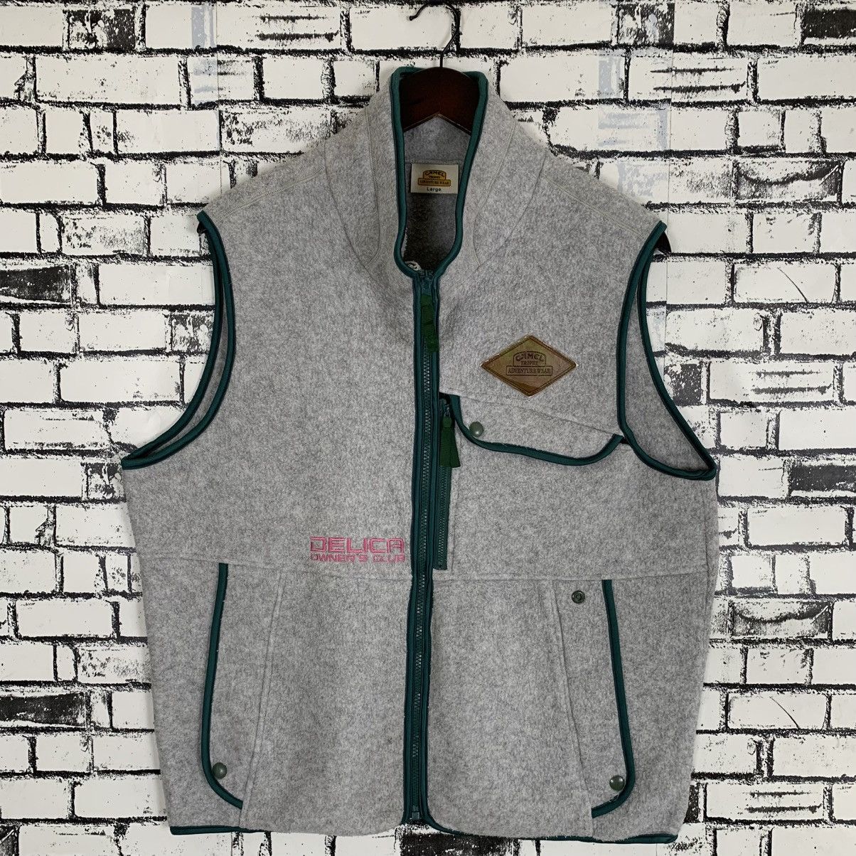 Camel × Designer × Vintage Camel American Brand Cigarettes Camel Trophy Vest Size 38L - 1 Thumbnail