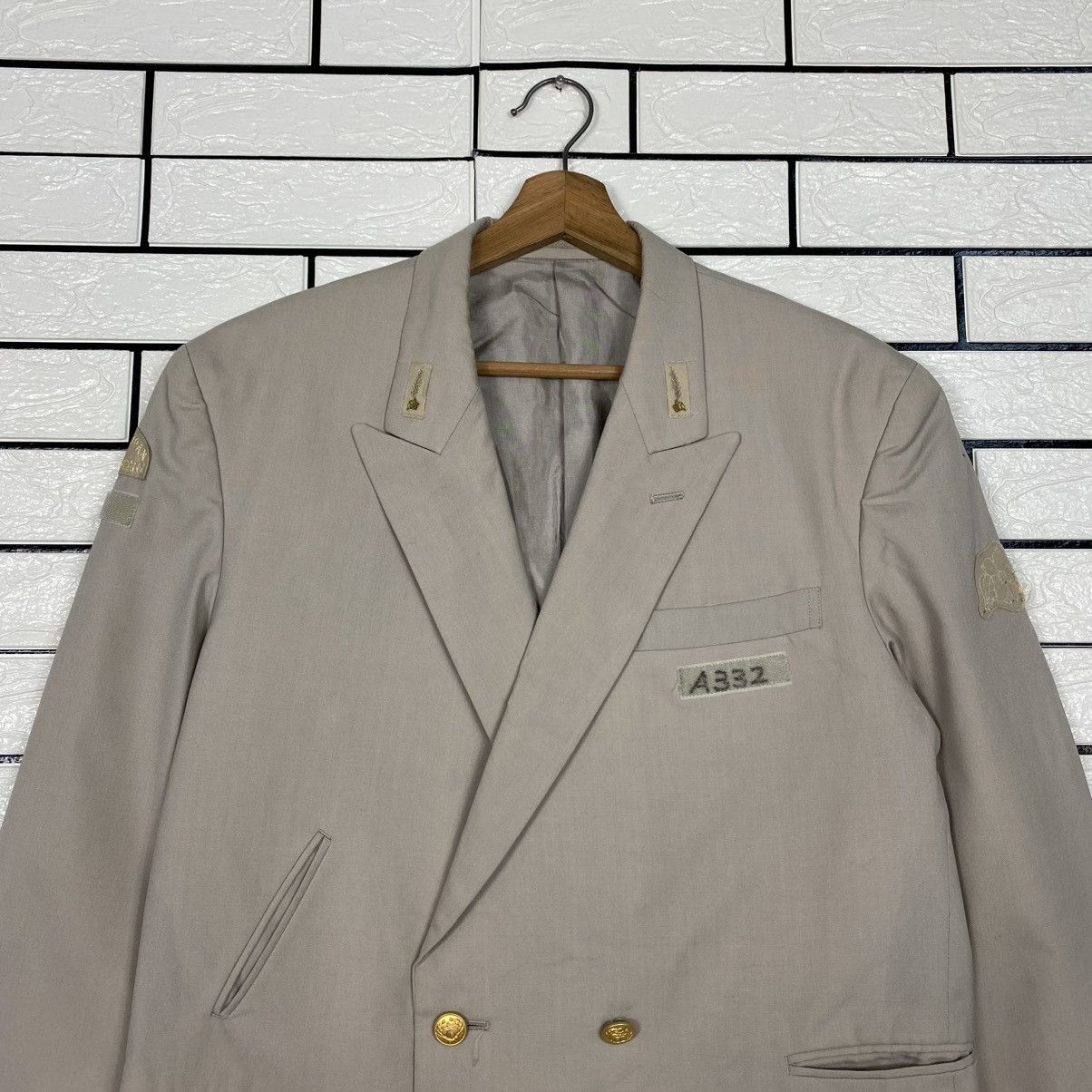 Yohji Yamamoto 📌Vintage Coats Jacket Yohji Yamamoto Central Japan Railway Size US M / EU 48-50 / 2 - 4 Thumbnail
