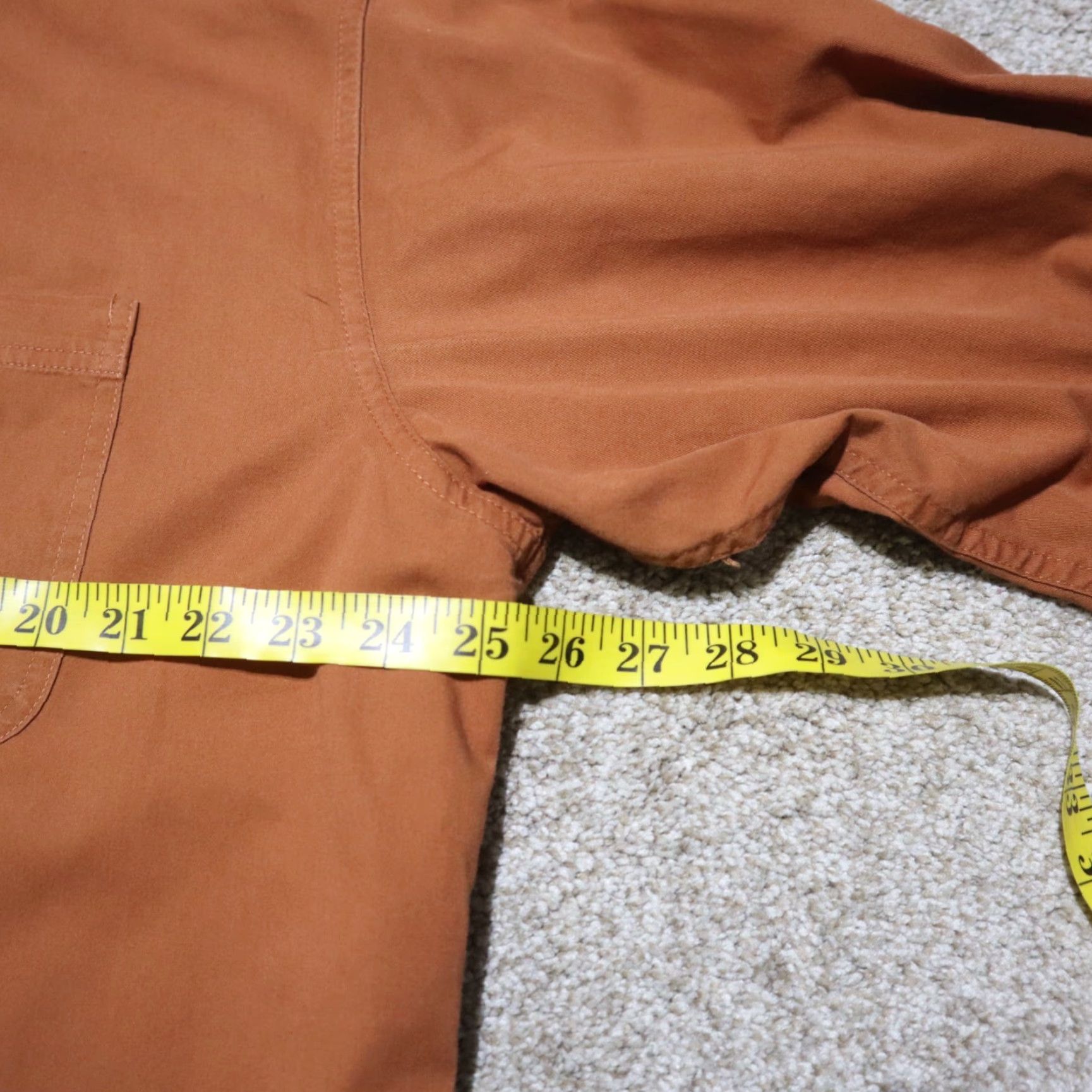 Vintage VINTAGE Red Head Orange Pumpkin Spice Short Sleeve Button-Up Shirt Adult Men XL Fall Summer Casual Size US XL / EU 56 / 4 - 5 Thumbnail