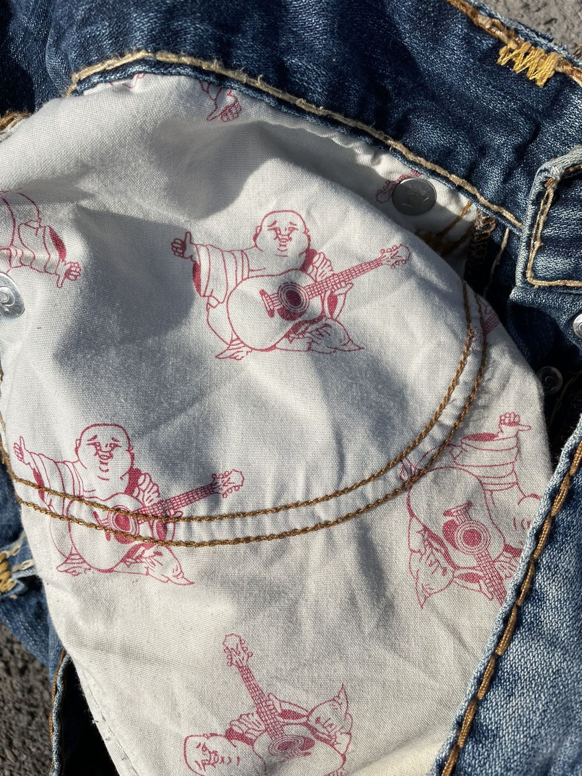 True Religion True Religion Usa Jack Super T Rare 32 Size US 32 / EU 48 - 15 Thumbnail