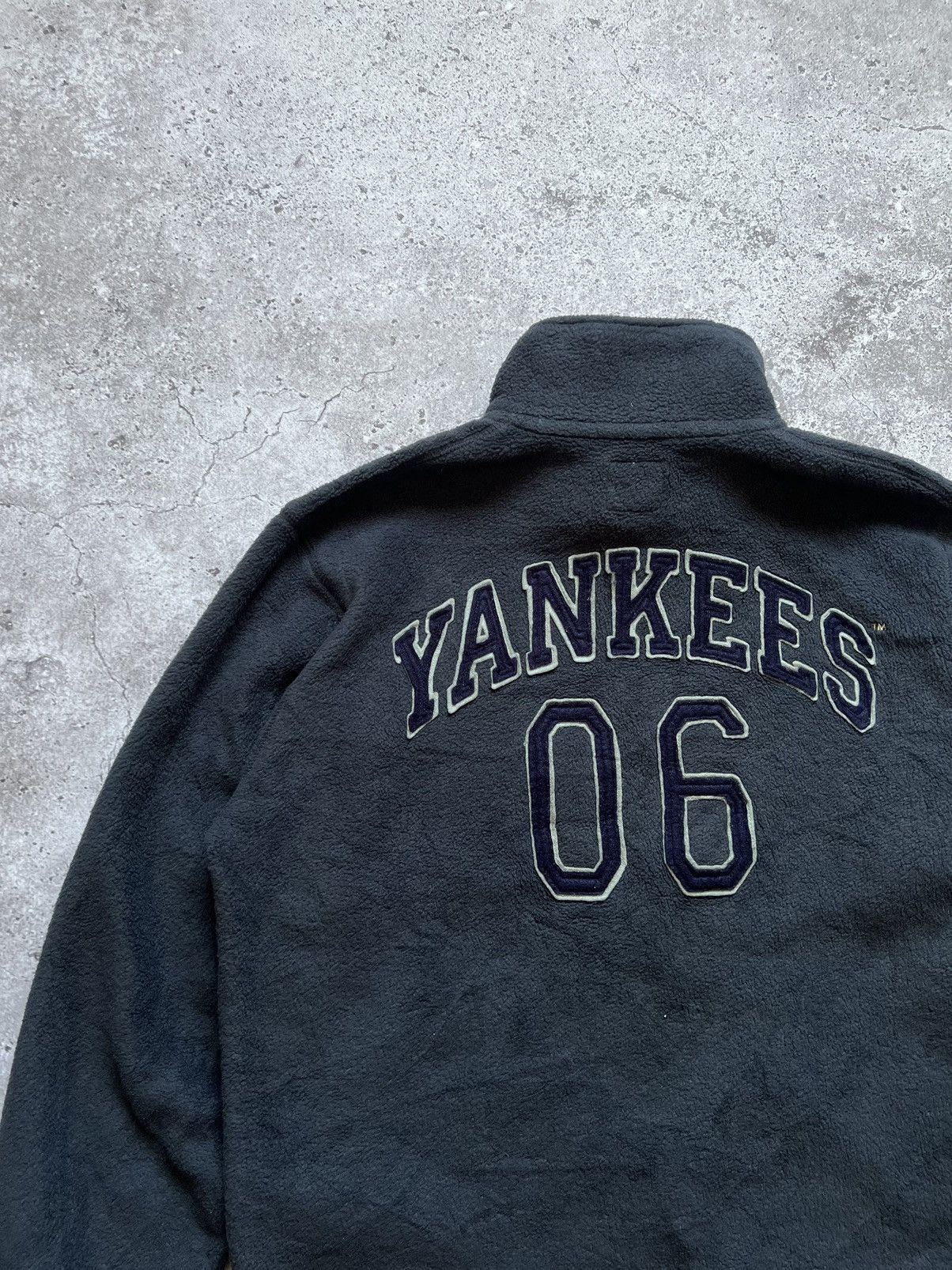 MLB Vintage MLB New York Yankees Fleece Sweater Half Zip Size US L / EU 52-54 / 3 - 13 Thumbnail