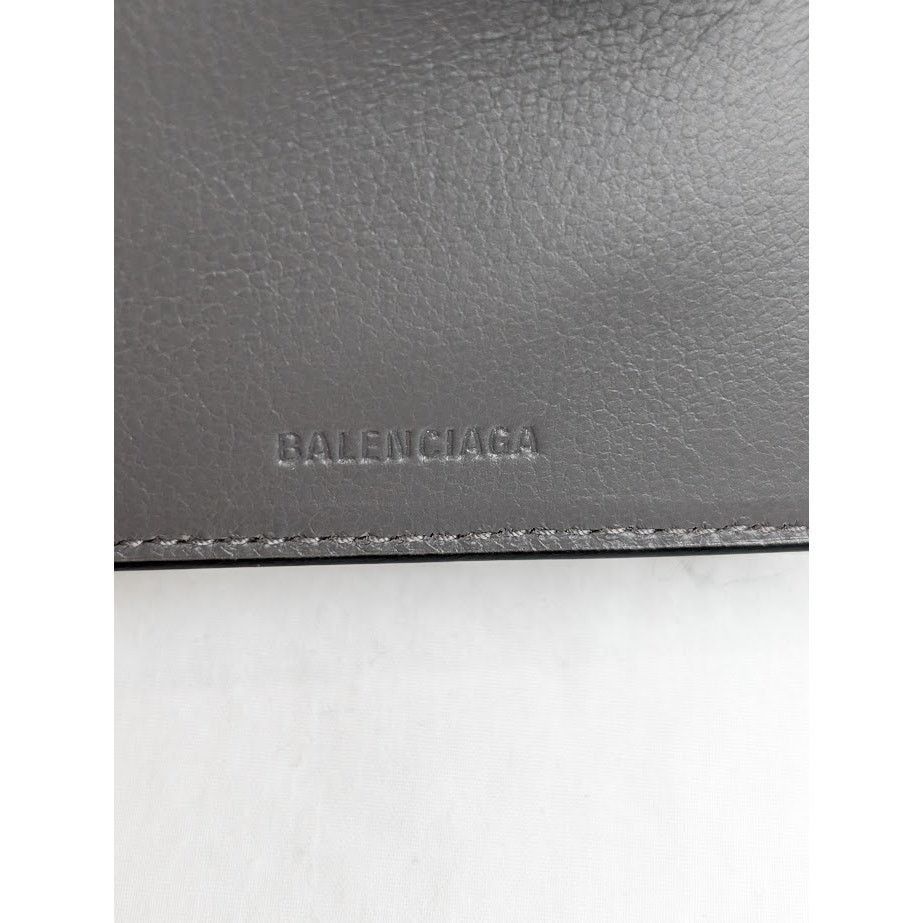 Balenciaga o1rshd1 Size: OS/ Tri-Fold Mini New Classic Wallet Dark Grey Size ONE SIZE - 13 Thumbnail