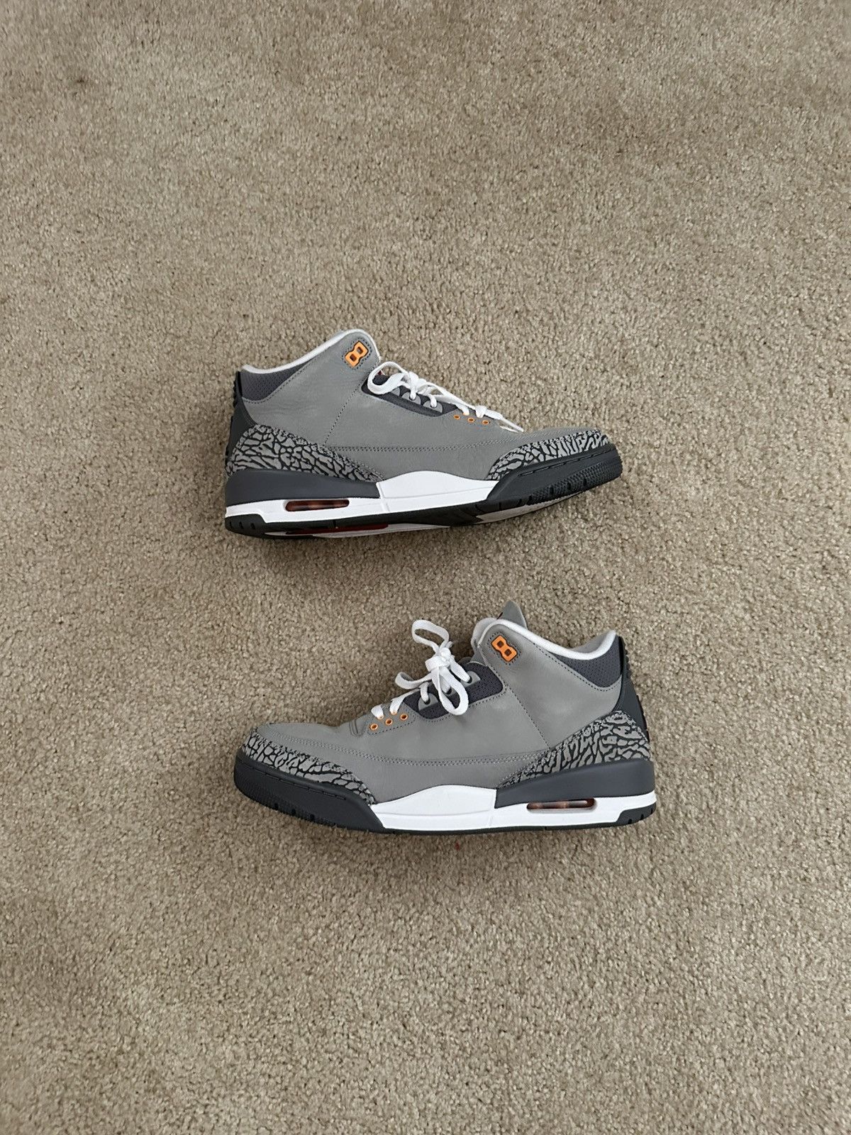 Jordan Brand Air Jordan 3 Retro ‘Cool Grey’ Size US 12 / EU 45 - 1 Thumbnail