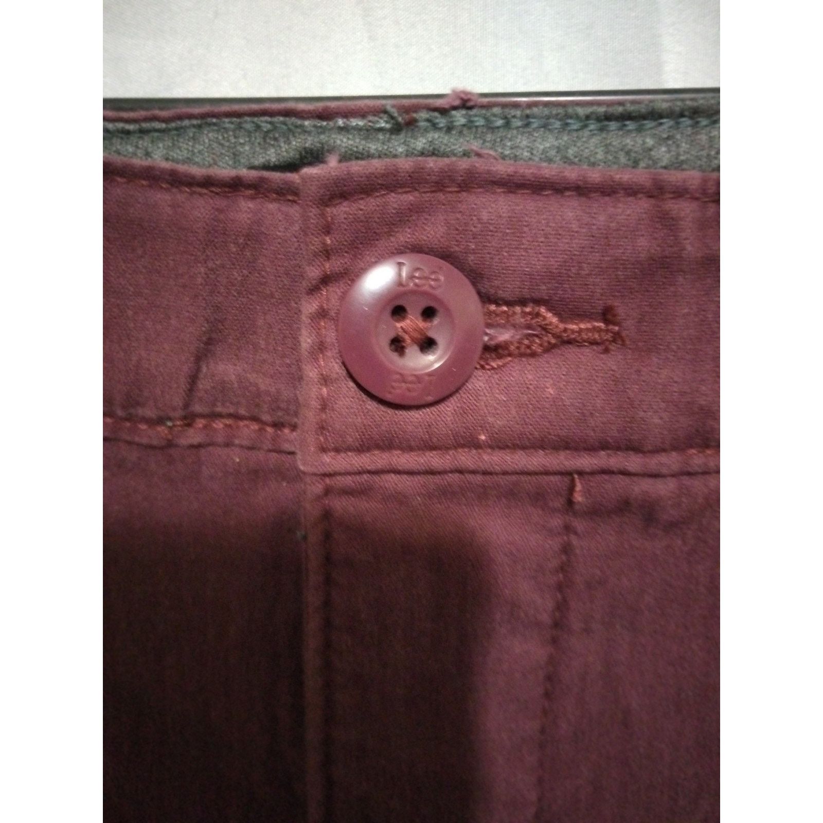 Lee New lee Jean Mid Rise Straight Leg Jean Boysenberry Size 18 Size 40" / US 18 - 4 Thumbnail