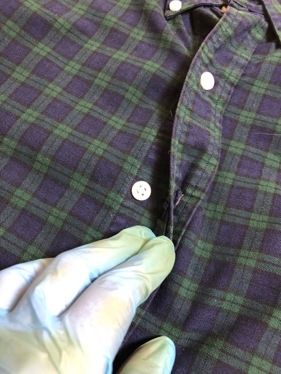 Polo Ralph Lauren Polo Ralph Lauren Slim Fit Plaid Button Down Shirt Size US S / EU 44-46 / 1 - 5 Thumbnail