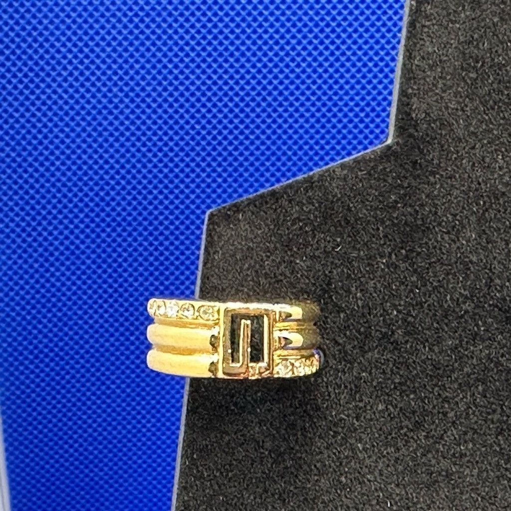 Givenchy GIVENCHY G logo clip gold and crystal earrings Size ONE SIZE - 11 Thumbnail