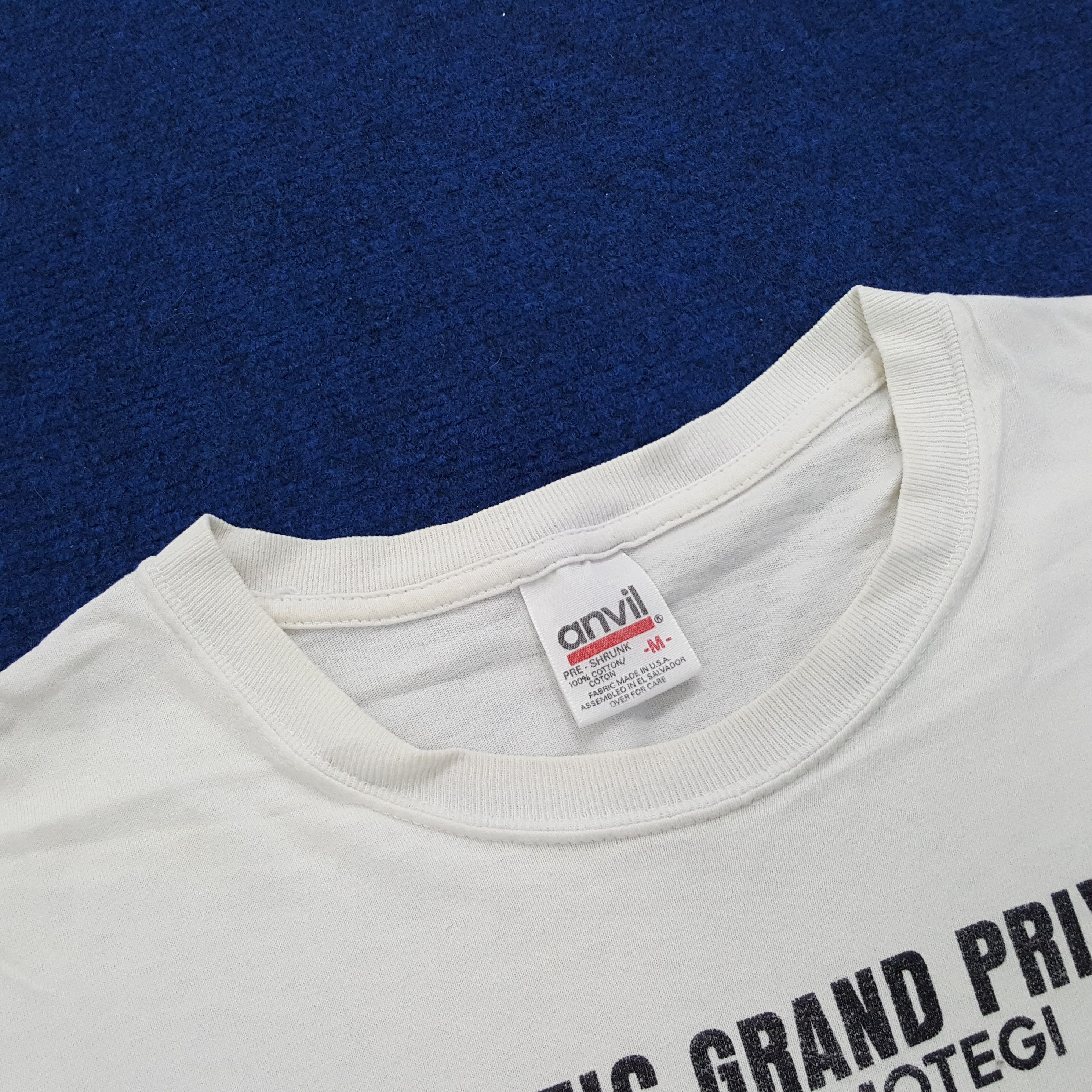 Vintage Vintage PACIFIC Grand Prix MOTOR GP Photo Tee T-shirt Size US M / EU 48-50 / 2 - 5 Thumbnail