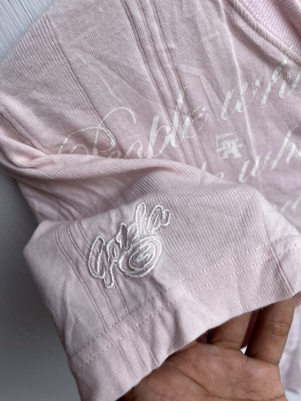 Beauty Beast Japanese Gotcha Pink Poem Tee Y2K Punk Vkei Style Size US S / EU 44-46 / 1 - 5 Thumbnail