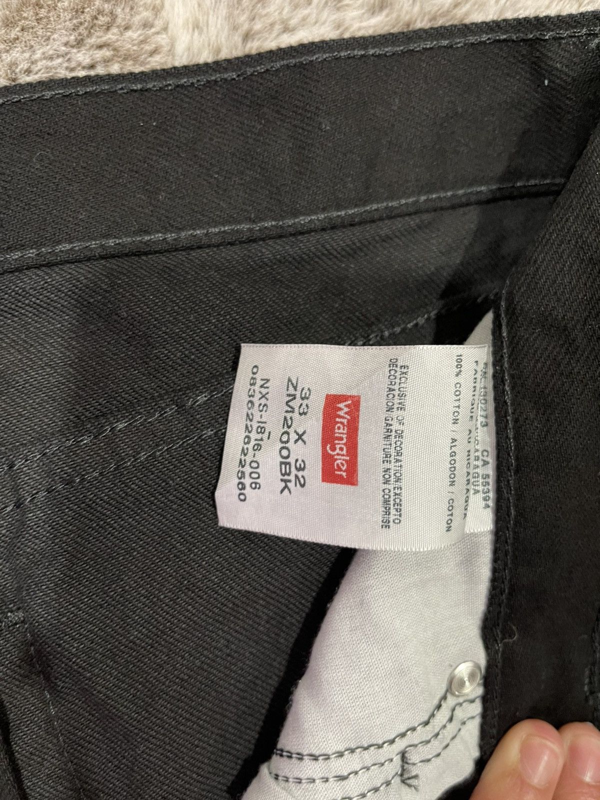 Wrangler Wrangler black custom design pants Size US 33 - 2 Thumbnail