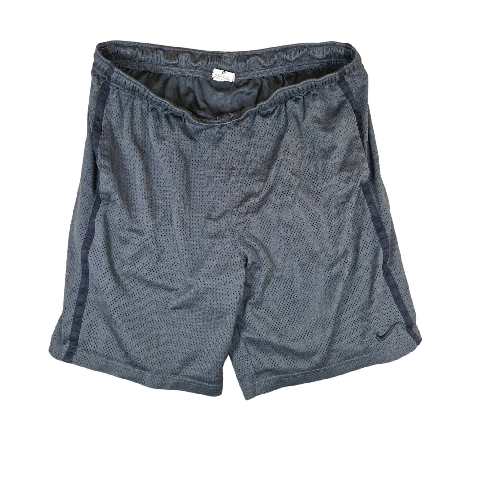 Nike Nike Basketball Shorts Men’s Size XL Gray with Black Trim Size US 38 / EU 54 - 1 Thumbnail