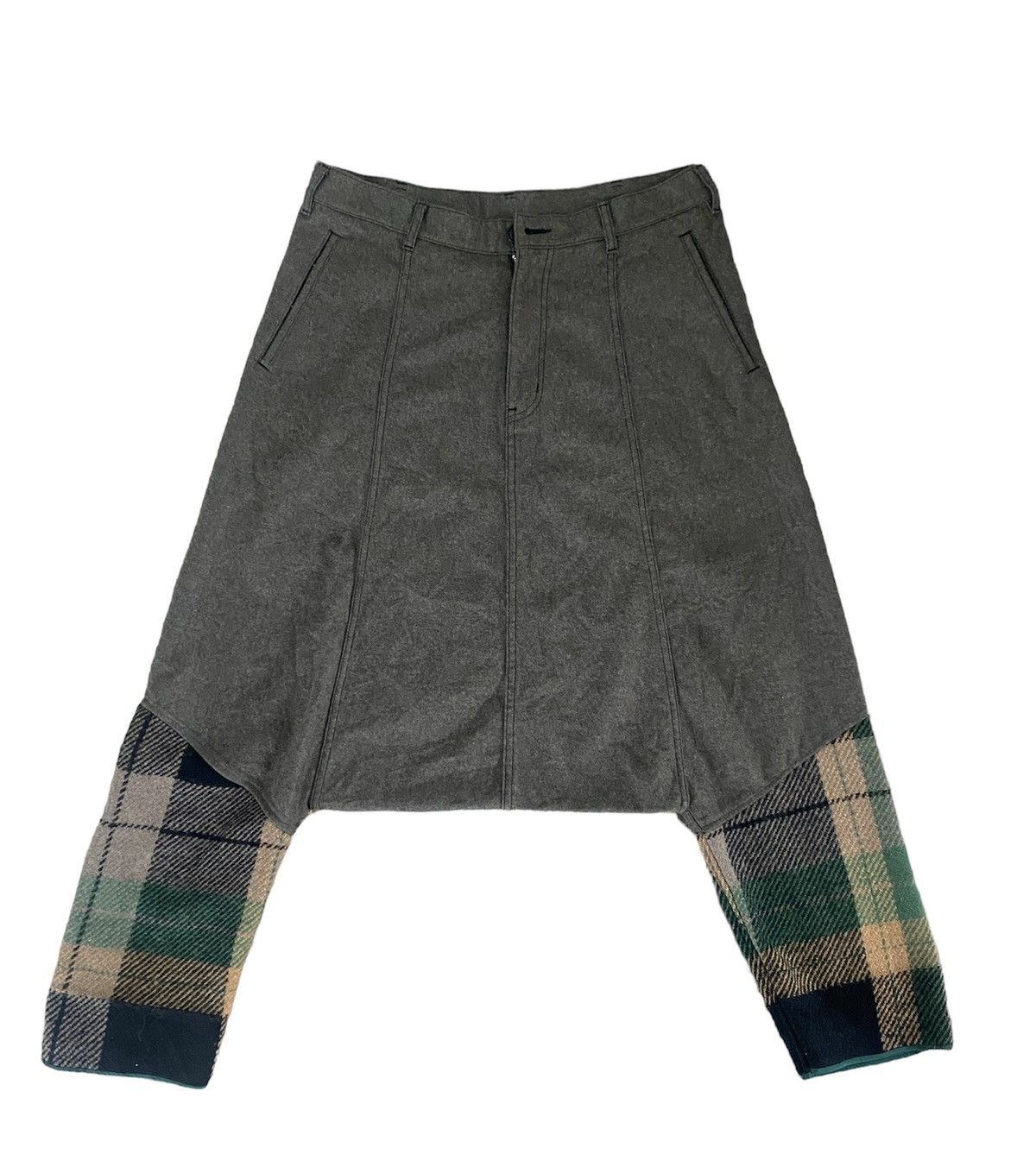 Comme des Garcons Homme Plus COMME DES GARCONS HOMME PLUS SARROUEL PANTS CUSTOM HERRINGB Size US 34 / EU 50 - 1 Thumbnail
