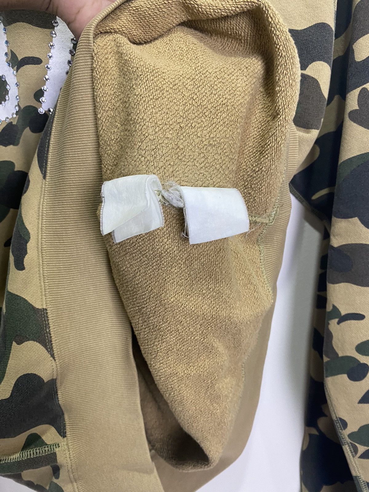 Bape × Swarovski × Vintage VINTAGE BAPE SWAROVSKI SWEATSHIRT Size US XL / EU 56 / 4 - 8 Thumbnail