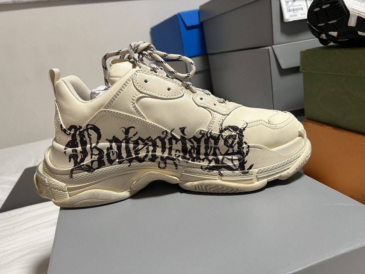 Balenciaga Balenciaga DIY Triple S Discontinued Size US 11 / EU 44 - 6 Thumbnail