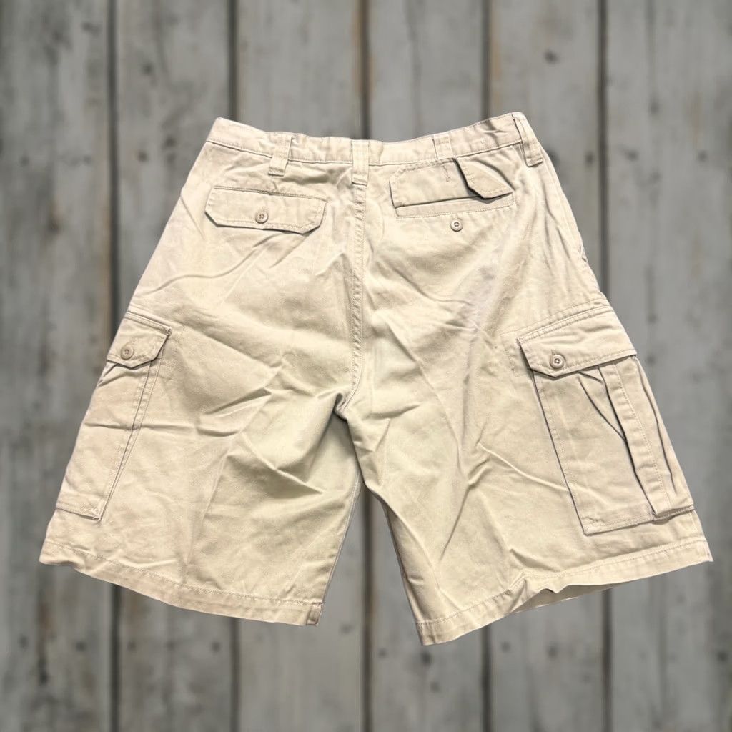 Vintage OTB Cargo Shorts Men 33 Beige 6 Pocket Cotton Y2K OTB Only The Best Skater Regular Mens Size US 33 - 1 Thumbnail