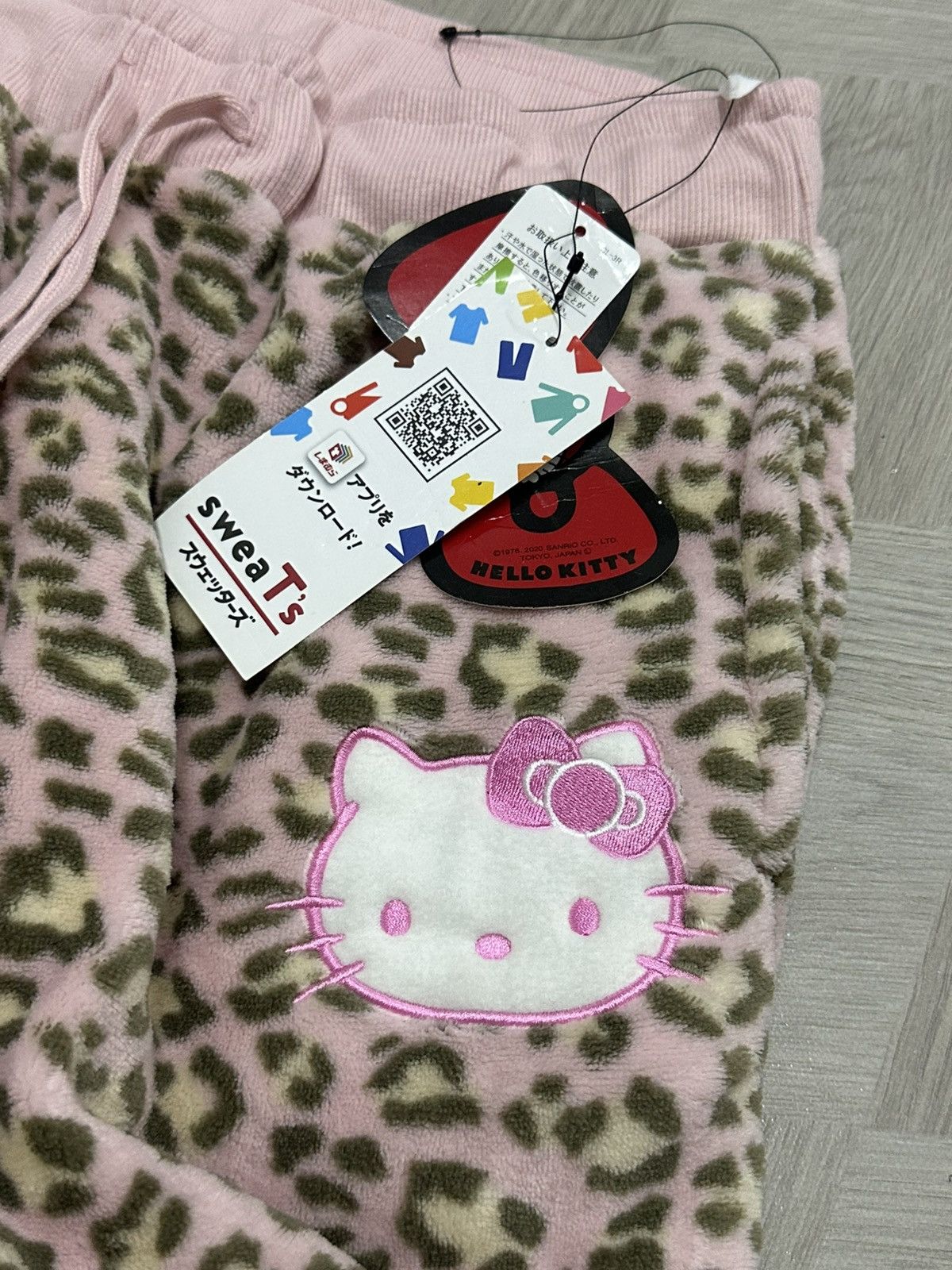 Anime Sanrio Hello Kitty Fleece Jogger Pant (New With Tag) Size US 29 - 6 Thumbnail