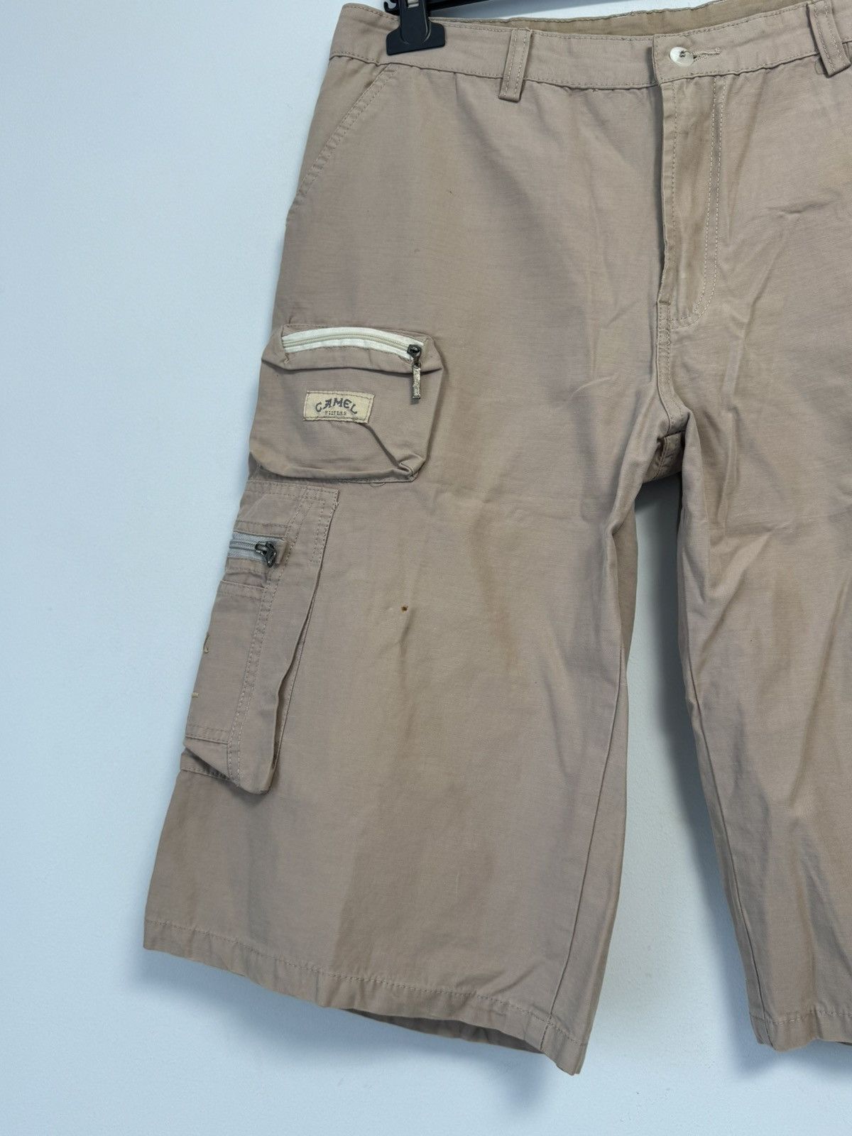 Camel × Vintage Camel 🐪 Cargo vintage Short Pant Size US 34 / EU 50 - 3 Thumbnail