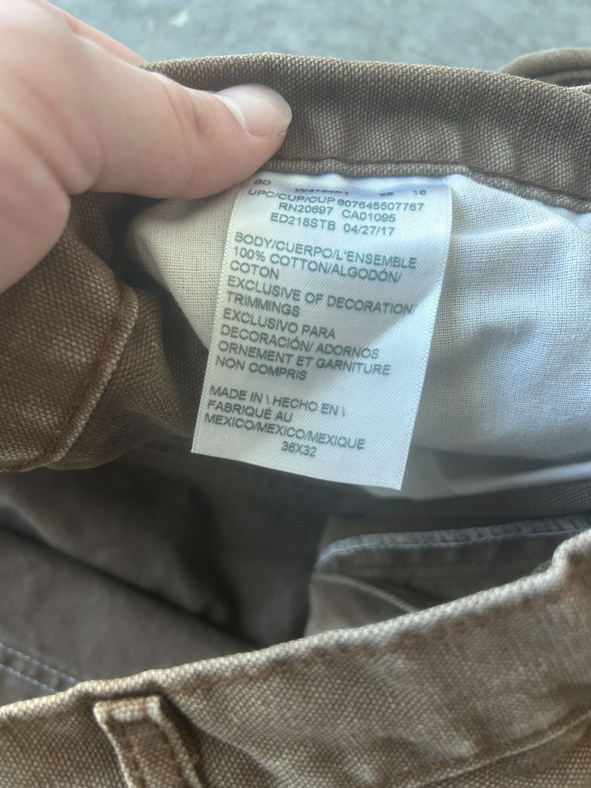 Dickies × Vintage Vintage Y2K Brown Dickies Carpenter Pants Size US 36 / EU 52 - 6 Thumbnail