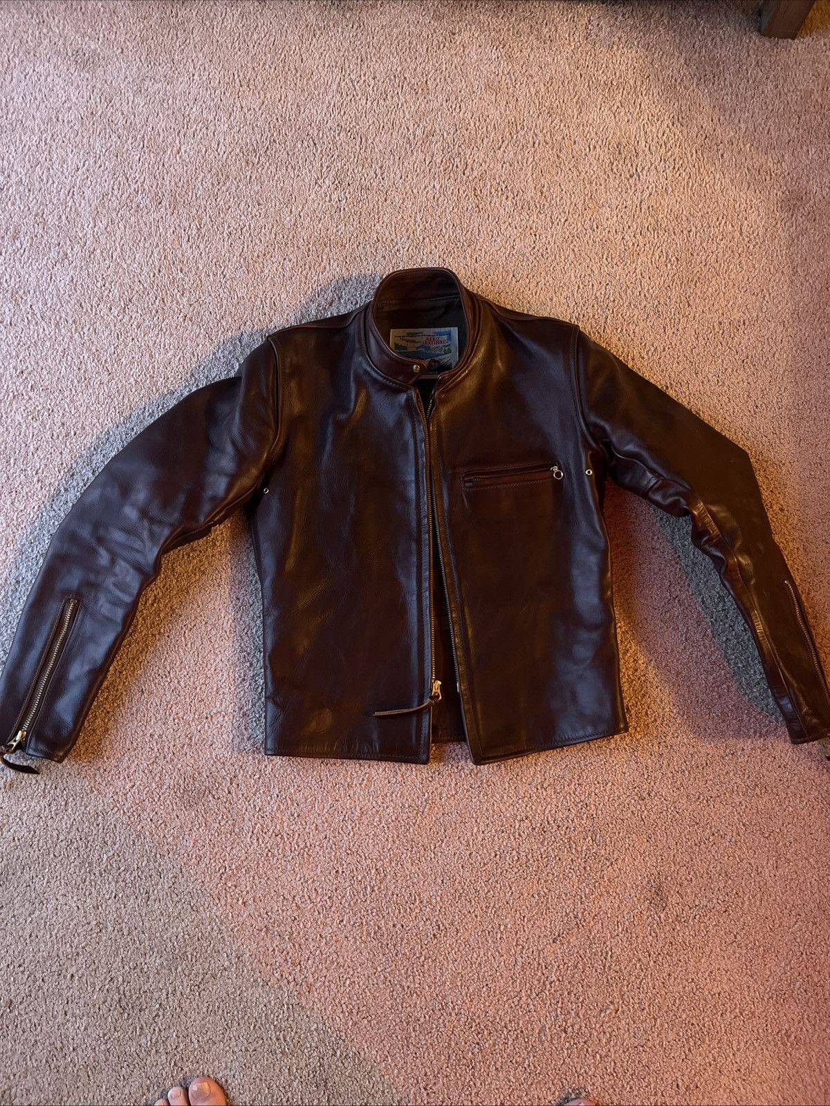 Aero Leathers Aero Leather Jacket Bomber 34 Men Size US XS / EU 42 / 0 - 1 Thumbnail