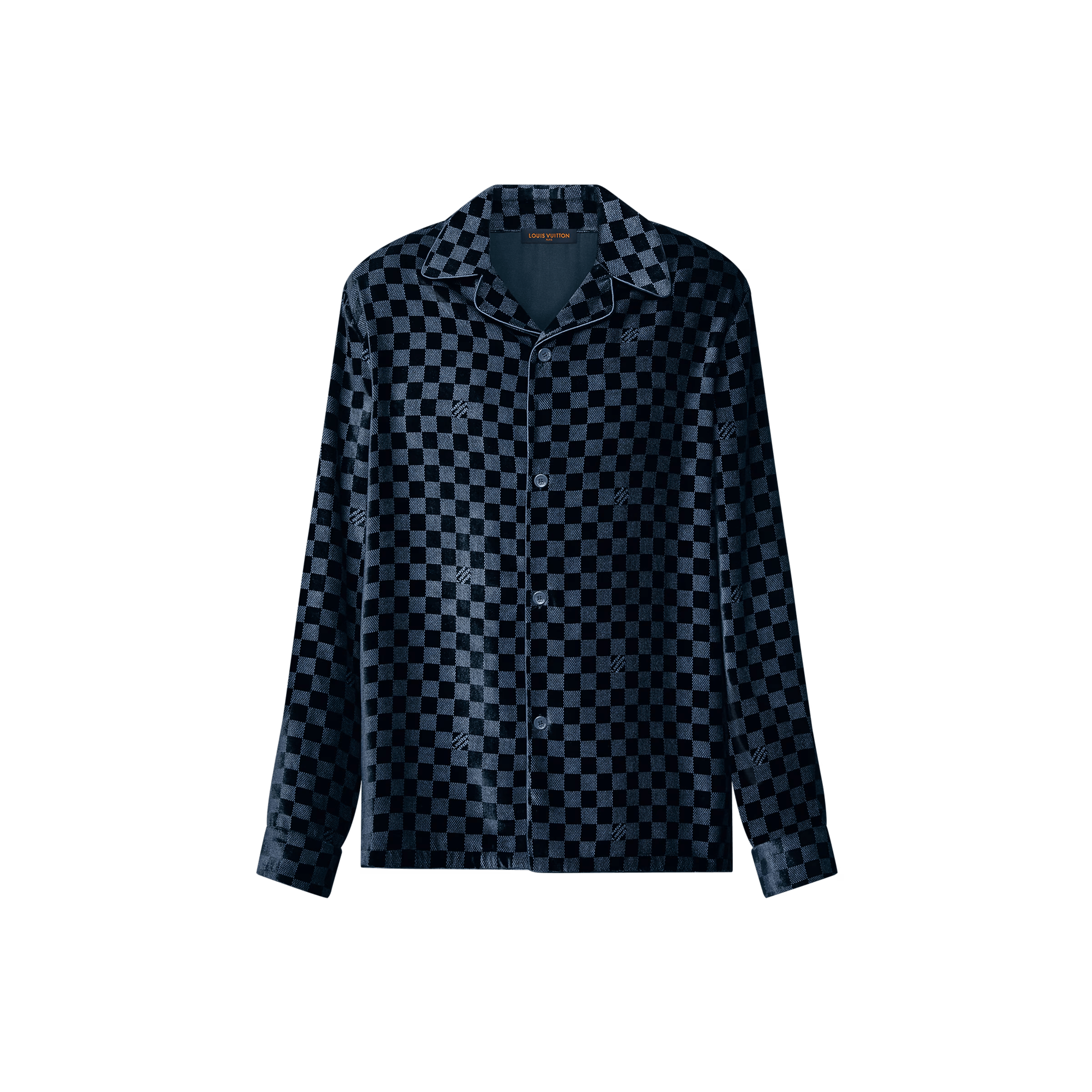 Louis Vuitton Silk-Blend Velvet Long-Sleeved Evening Overshirt Size US XXL / EU 58 / 5 - 1 Thumbnail