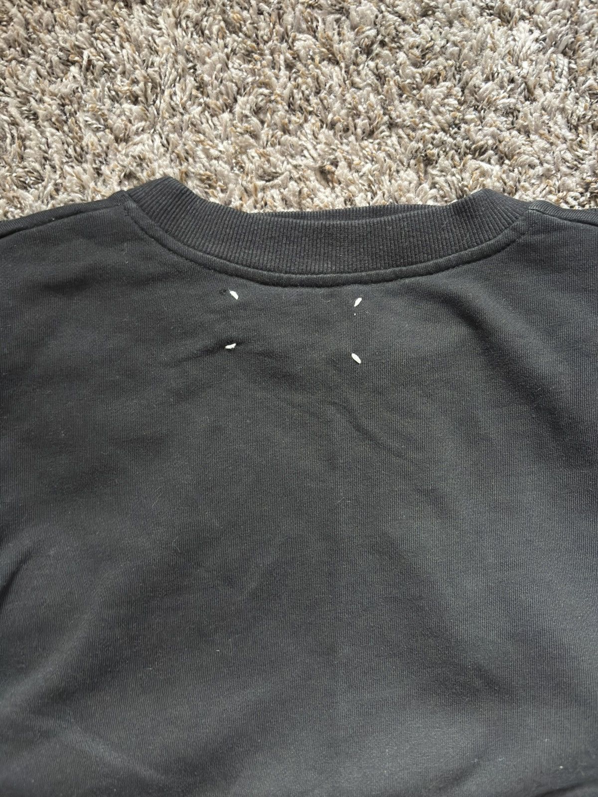Maison Margiela Maison Margiela 10 Embroidered Numeric Logo Crew Sweater Size L / US 10 / IT 46 - 4 Thumbnail