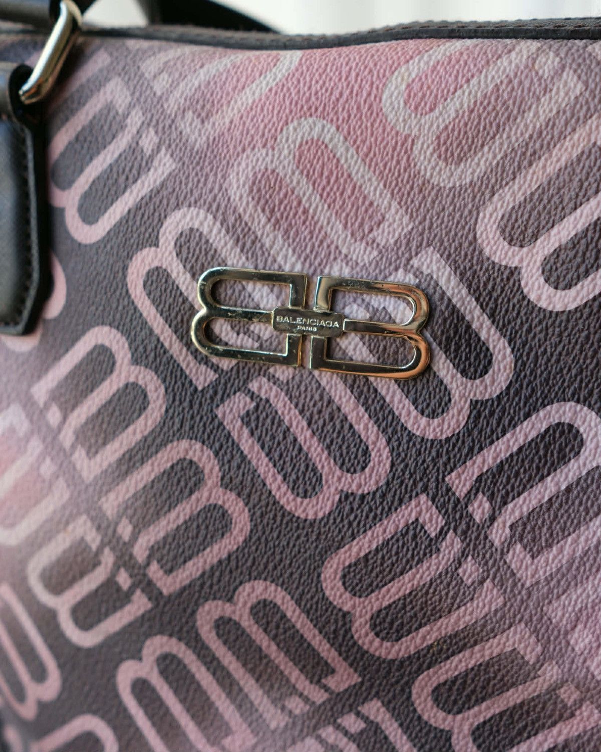 Balenciaga Balenciaga Monogram Coated Canvas Size ONE SIZE - 4 Thumbnail