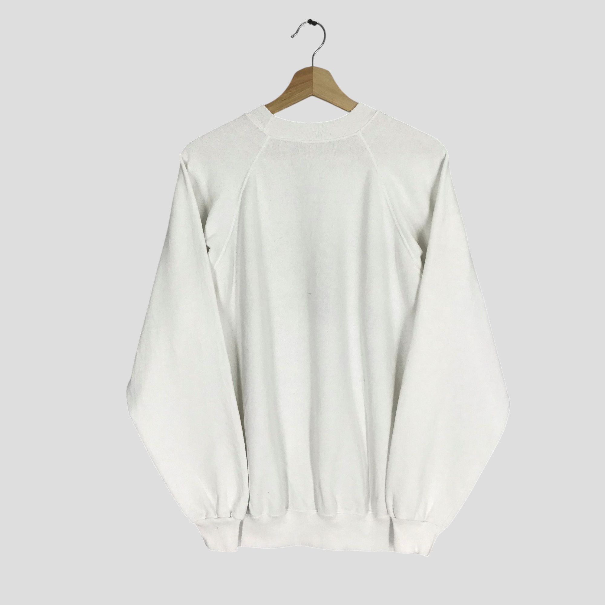 Hanes Vintage 90’s Dalmatian Dog White Sweatshirt - 174 Size US L / EU 52-54 / 3 - 2 Thumbnail