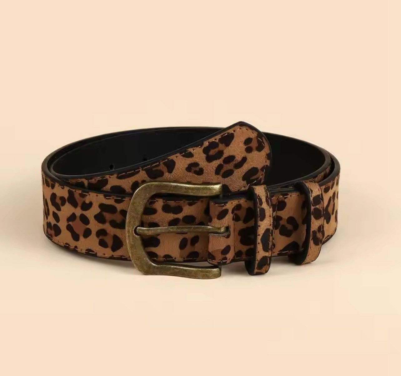 Japanese Brand × Vintage Leopard Printed Belt Size ONE SIZE - 1 Thumbnail