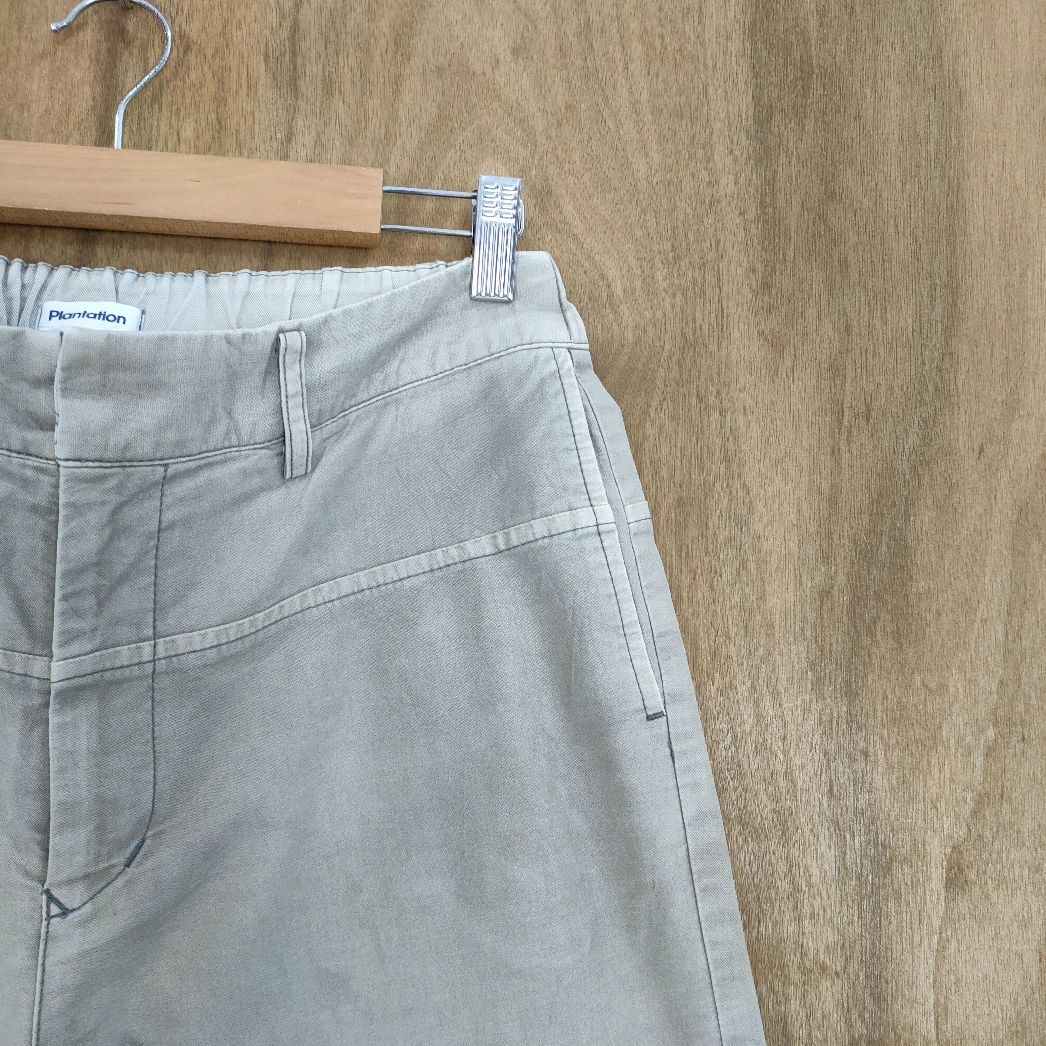 Issey Miyake PLANTATION BY ISSEY MIYAKE FADED BAGGY EASY PANTS Size US 29 - 6 Thumbnail
