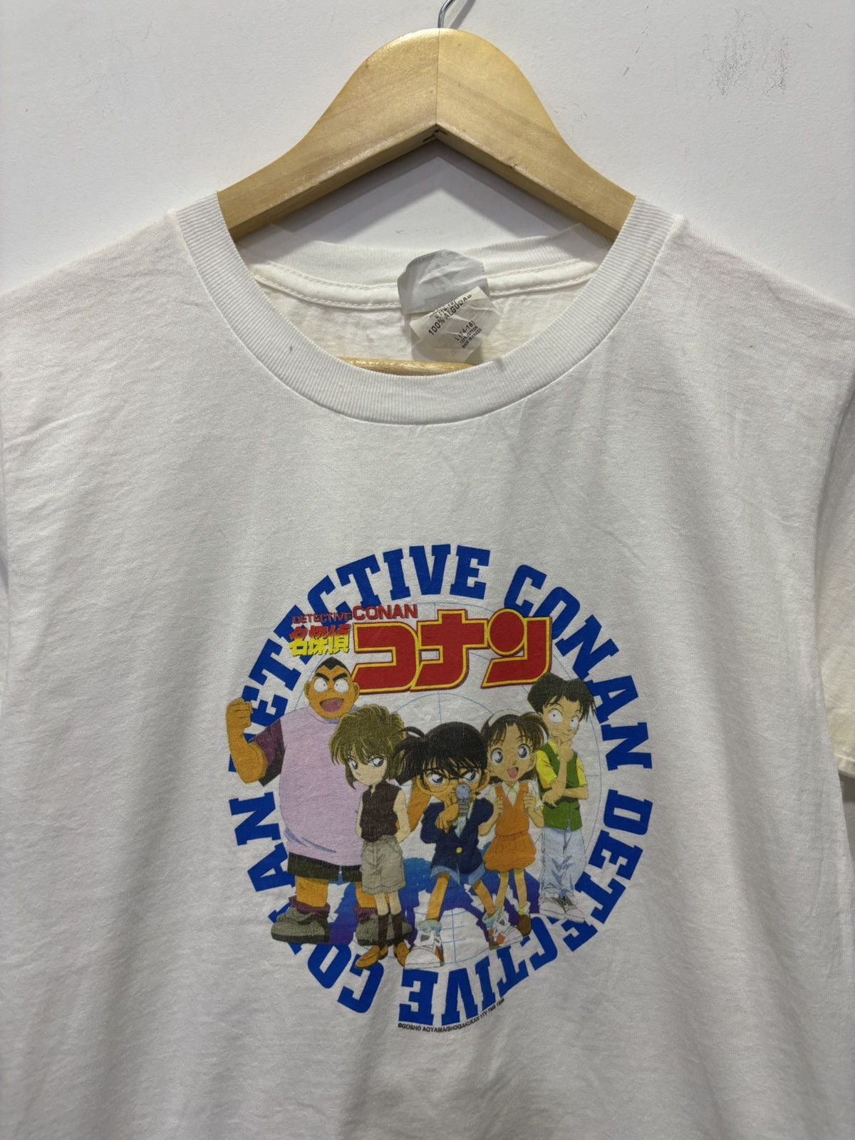 Anime Vintage 90’s Detective Conan Tshirt Size US S / EU 44-46 / 1 - 2 Thumbnail