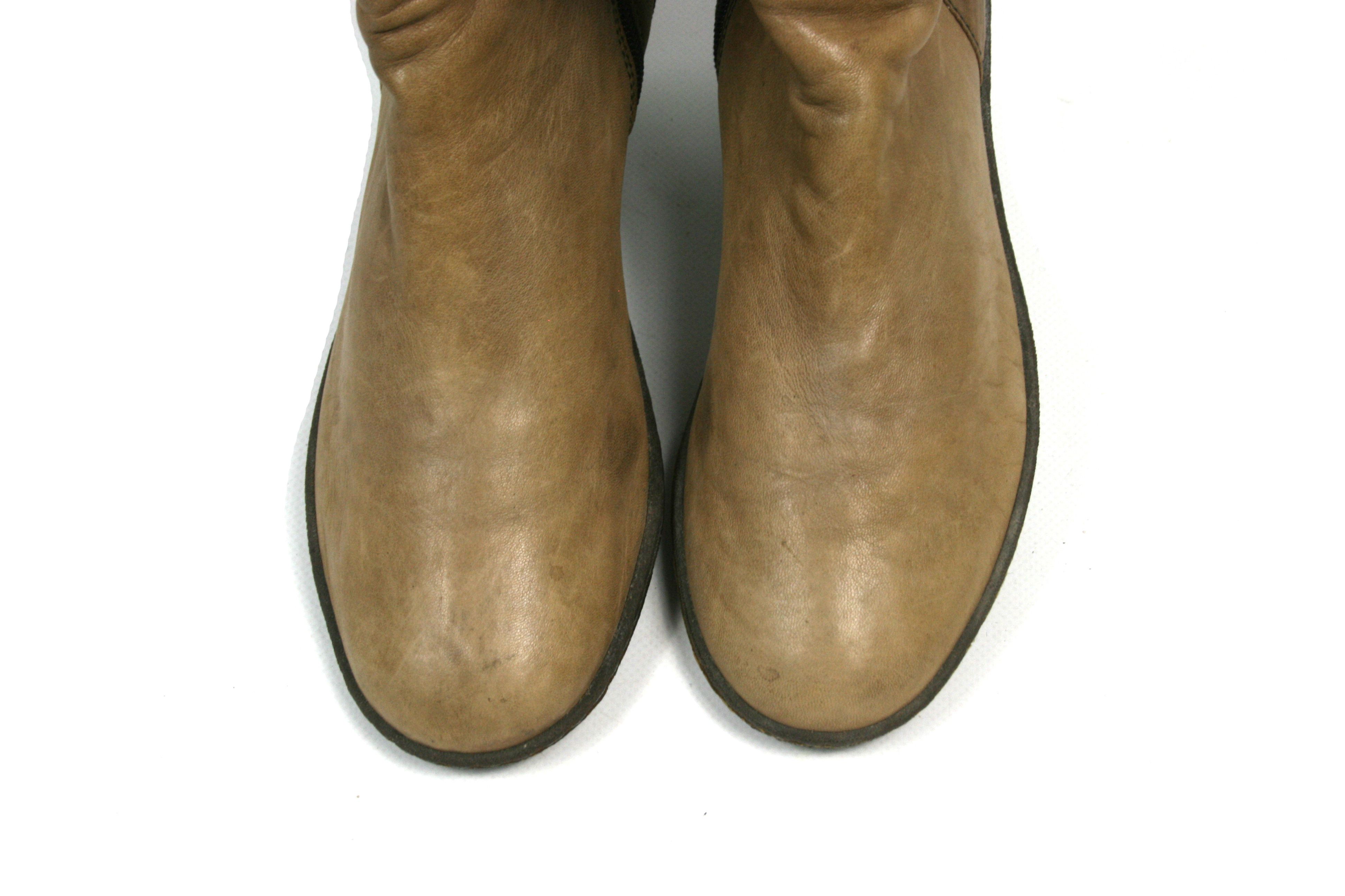 Camper 00S Goblin Y2K Leather Heeled Riding Boots Vintage Size US 9 / IT 39 - 5 Thumbnail