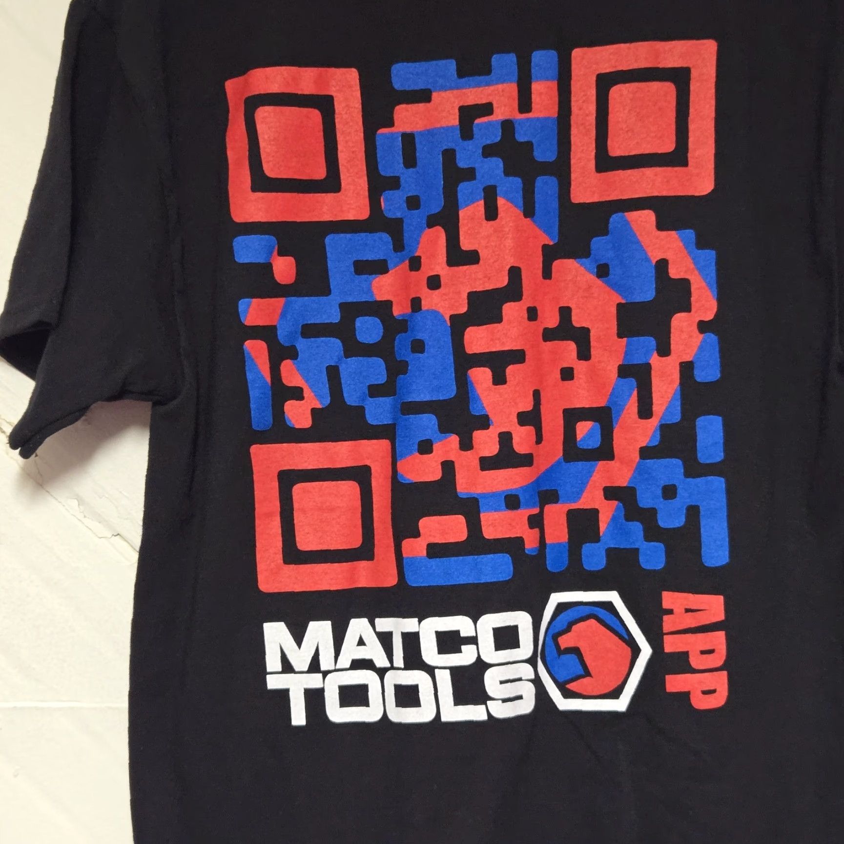 Garage MATCO Tools Design T-Shirt Men’s Size M Black Logo Short Sleeve Crew Neck Cotton Knit Vintage No N/A Size US M / EU 48-50 / 2 - 7 Thumbnail